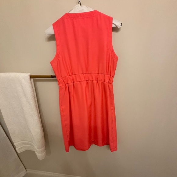 Pink Ruched Sleeveless Sundress Mini - Picture 3 of 3